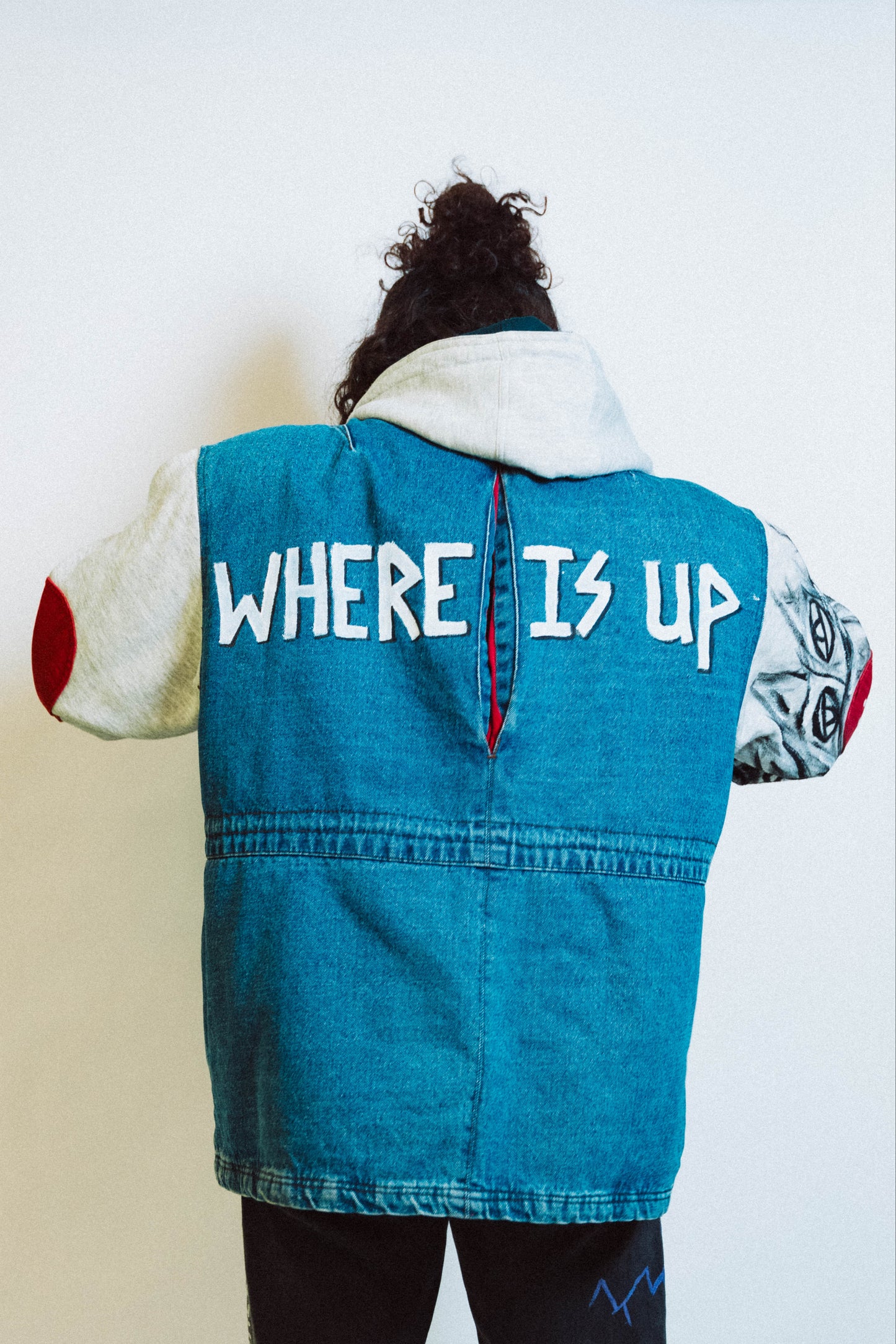 "OLD SKOOL" 1 of 1 Hand Painted Jacket