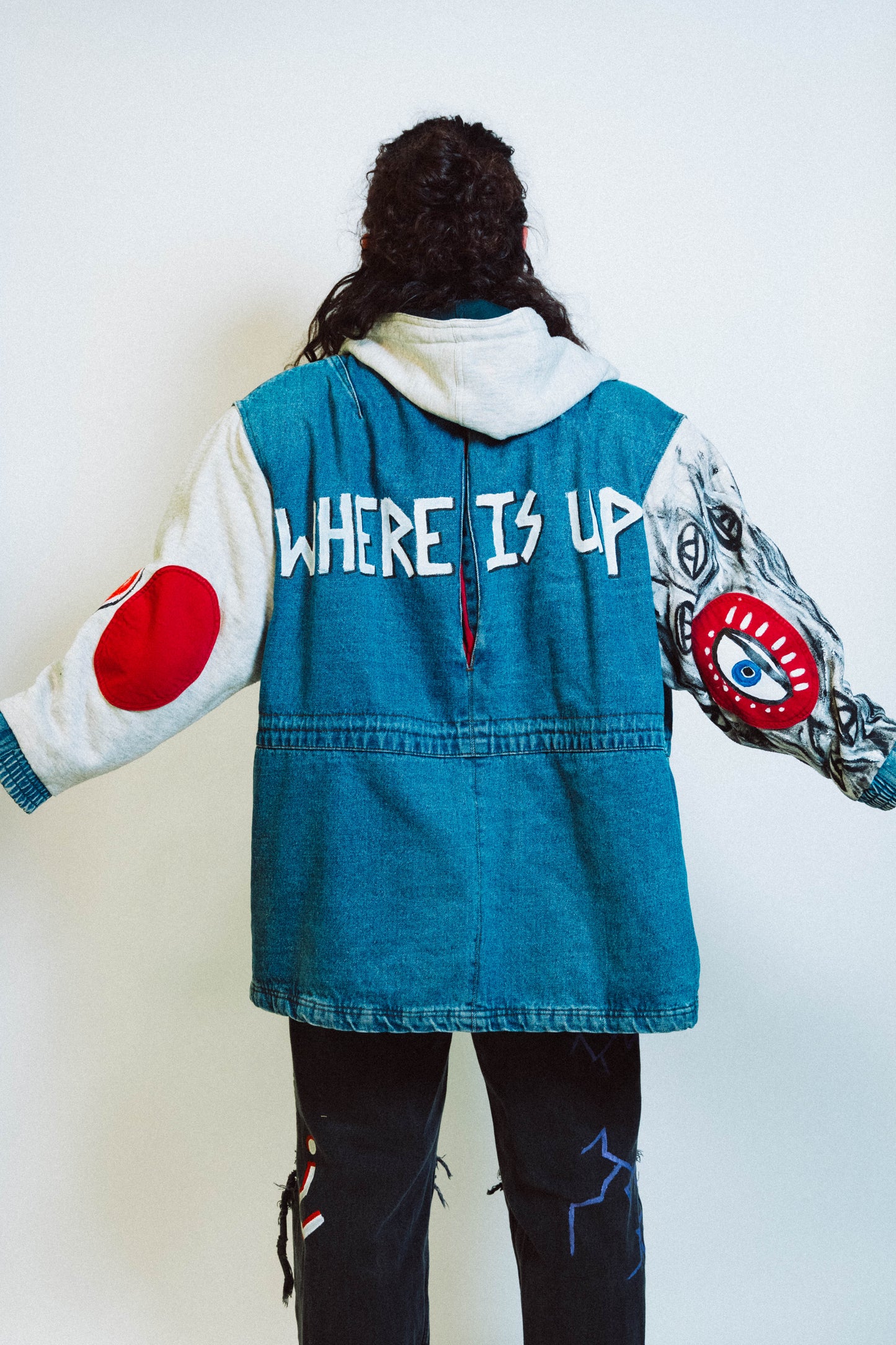 "OLD SKOOL" 1 of 1 Hand Painted Jacket