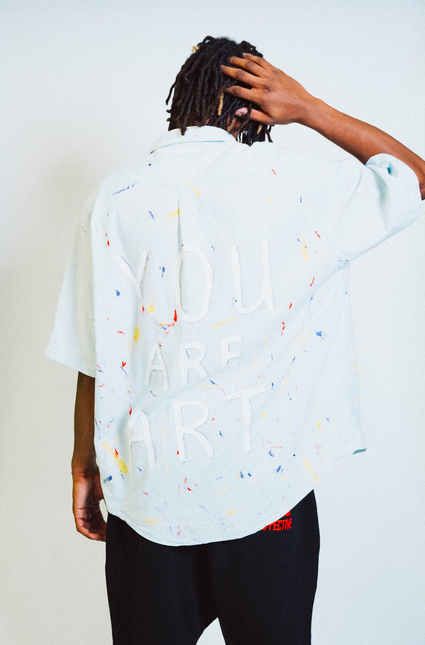 "222" 1 of 1 Hand Painted Shirt