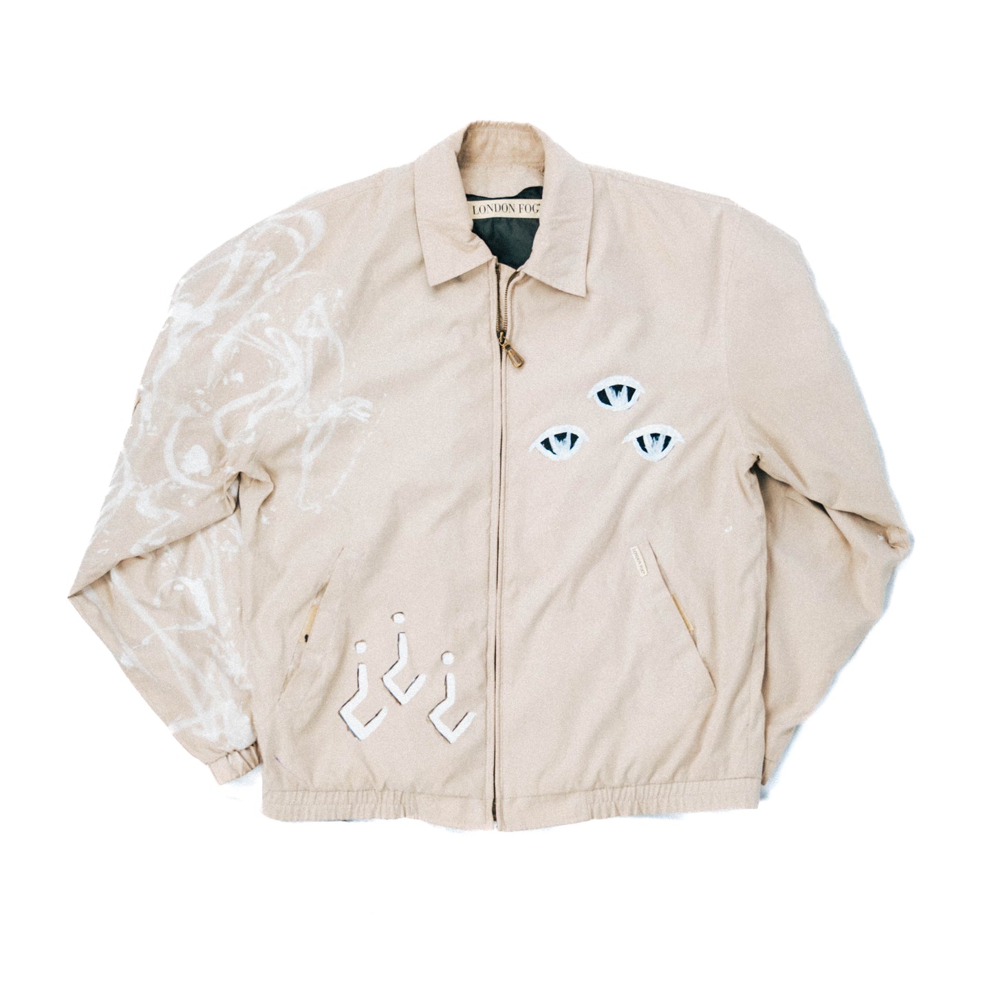 "IN LONDON" 1 of 1 Hand Painted Jacket