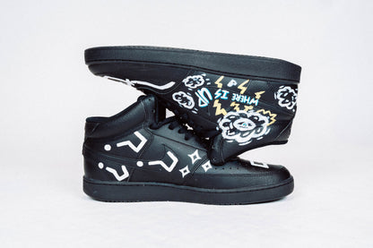 "STORMCHASER" 1 of 1 Hand Painted Shoes
