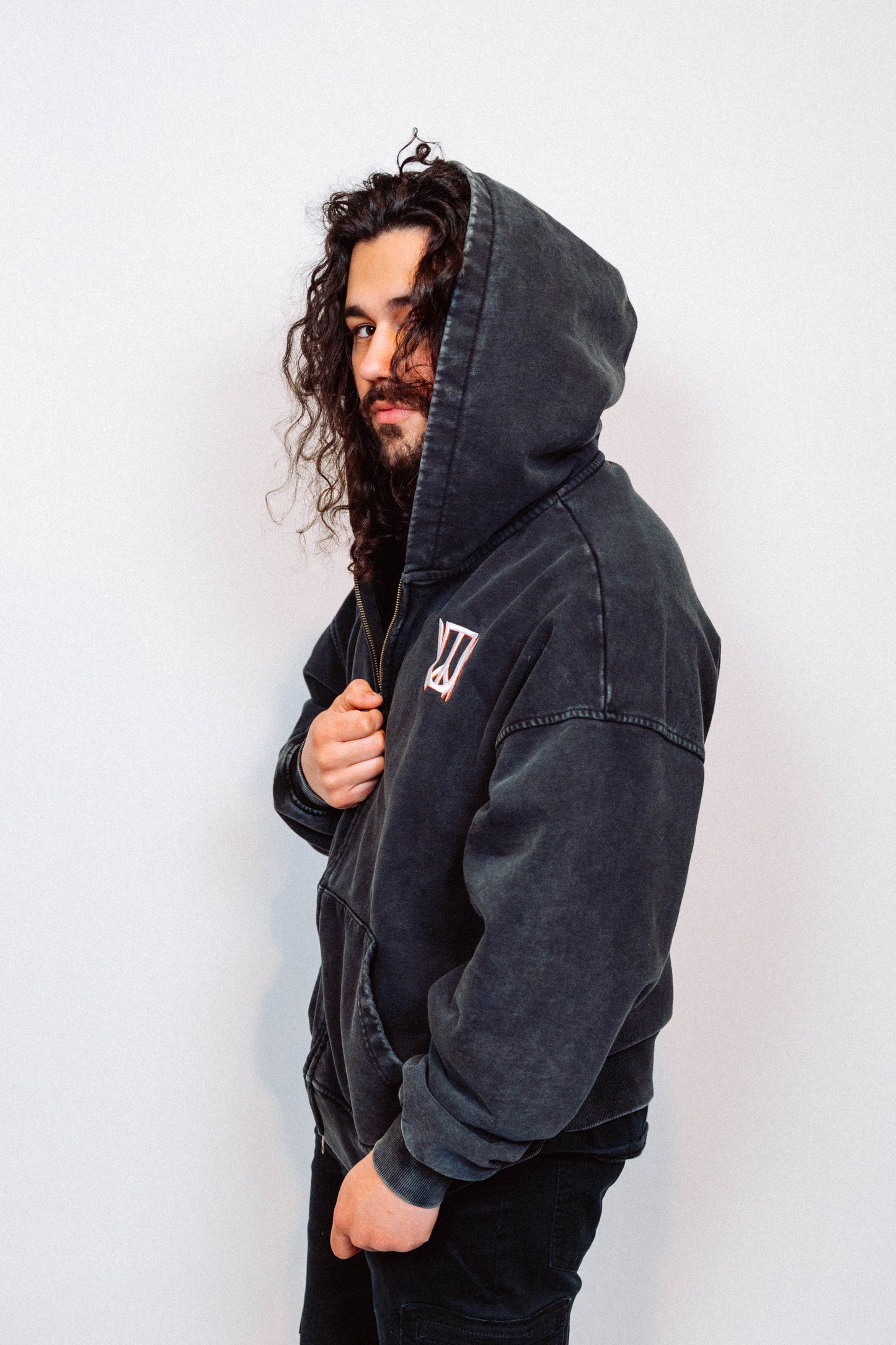 "GENESIS" - STEALTH Zip-Up Hoodie