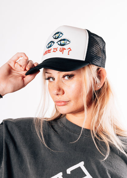 ORIGIN | Where is up? Trucker hat