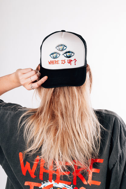 ORIGIN | Where is up? Trucker hat