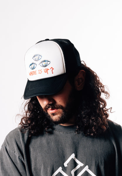 ORIGIN | Where is up? Trucker hat