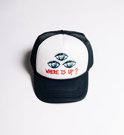 ORIGIN | Where is up? Trucker hat